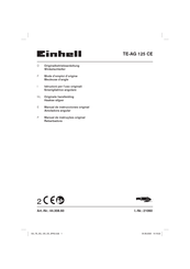 EINHELL TE-AG 125 CE Manual De Instrucciones Original