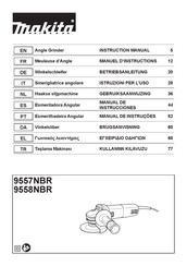 Makita 9557NBR Manual De Instrucciones