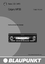 Blaupunkt Calgary MP36 Instrucciones De Manejo