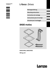 Lenze 8400 Serie L-force EDK84DGVN4E Instrucciones Para El Montaje