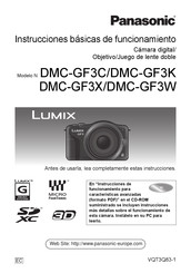 Panasonic Lumix DMC-GF3X Instrucciones Básicas De Funcionamiento