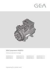 GEA HG22P/160-4 Instrucciones De Montaje