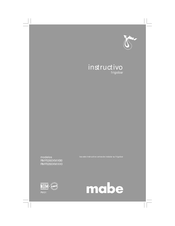 mabe RMF0260XMXX0 Instructivo
