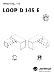 Jahnke LOOP D 145 E 97AV5 Manual Del Usuario