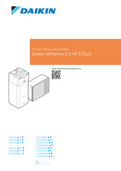 Daikin Altherma 3 H HT F EPRA18DV3 Serie Guía De Referencia Del Instalador