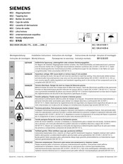 Siemens BD2-AK04 Instrucciones De Montaje