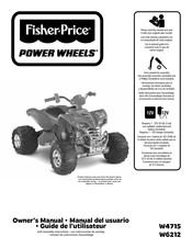 Fisher-Price Power Wheels W4715 Manual Del Usuario