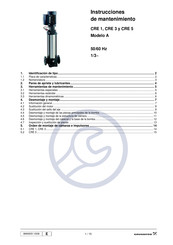 Grundfos CRE 3 Manual De Usuario