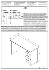 Forma Ideale LEO UP 00826 Instrucciones De Montaje