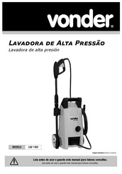 vonder LAV 1400 Manual De Instrucciones