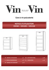 Climadiff Vin Sur Vin VSV50 Manual