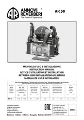 Annovi Reverberi AR 50 Manual De Uso E Instalación