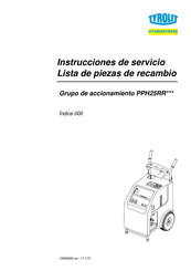 TYROLIT Hydrostress PPH25RR Serie Instrucciones De Servicio Lista De Piezas De Recambio