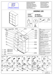 Forma Ideale UP 00132 Instrucciones De Montaje