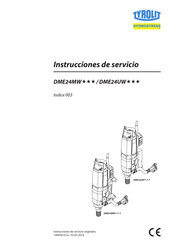 TYROLIT Hydrostress DME24UW Serie Instrucciones De Servicio