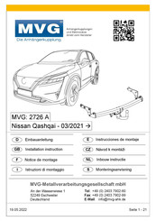 MVG 2726 A Instrucciones De Montaje