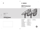 Bosch Professional GBH 8-45 D Manual Original