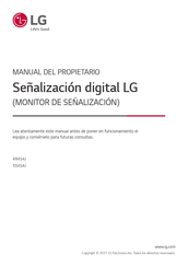 LG 55XS4J Manual Del Propietário