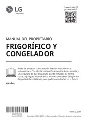 LG GSLV70PZTD Manual Del Propietário