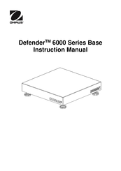 OHAUS Defender 6000 i-D12K1R Manual De Instrucciones
