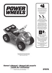 Power Wheels DTB78 Manual Del Usuario