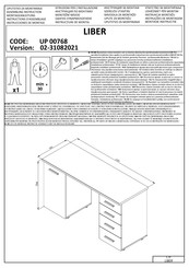 BUT LIBER UP 00768 Instrucciones De Montaje