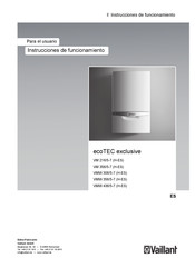 Vaillant ecoTEC exclusive VMW 436/5-7 Instrucciones De Funcionamiento