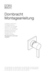 Dornbracht 36 008 730-FF Instrucciones De Montaje