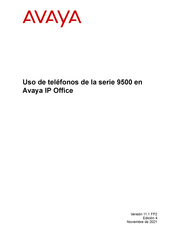 Avaya 9500 Serie Manual Del Usuario