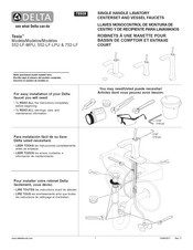 Delta Tesla 552LF-PNLPU Manual De Instalación