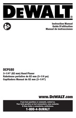 DeWalt DCP580B Manual De Instrucciones