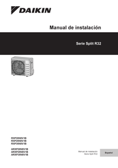 Daikin ARXP25N5V1B Manual De Instalación