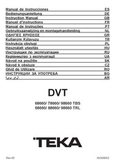 Teka DVT 98660 TRL Manual De Instrucciones