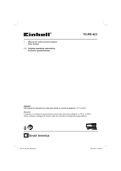 EINHELL TC-RS 420 Manual De Instrucciones