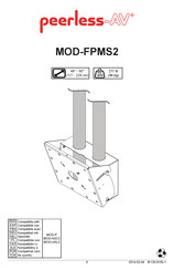 peerless-AV MOD-FPMS2 Manual