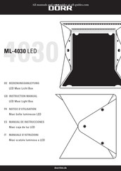 Dörr ML-4030 Manual De Instrucciones