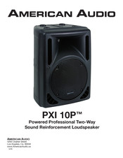 American Audio PXI 10P Manual De Instrucciones