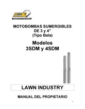 LAWN INDUSTRY 3SDM Serie Manual Del Propietário