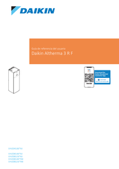 Daikin Altherma 3 R F EHVZ08S18E 9W Serie Guía De Referencia Del Usuario