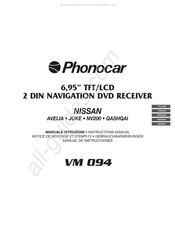 Phonocar VM 094 Manual De Instrucciones