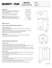 Security Plus GC-910-5 Instrucciones De Instalación