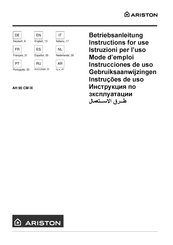 Ariston AH 90 CM IX Instrucciones De Uso