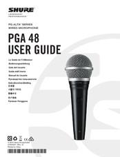 Shure PGA 48 Guia Del Usuario