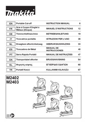 Makita M2403 Manual De Instrucciones