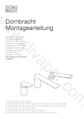 Dornbracht 13 512 670-FF Instrucciones De Montaje