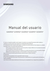 Samsung S32AM50 Serie Manual Del Usuario