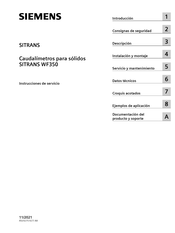 Siemens SITRANS WF350 Instrucciones De Servicio