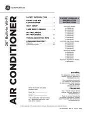 GE AJCQ12DWJ Manual Del Propietario Y Instrucciones De Instalación