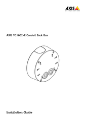 Axis Communications TQ1602-E Guia De Instalacion