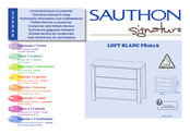 SAUTHON signature LOFT BLANC FB161A Folleto Técnico